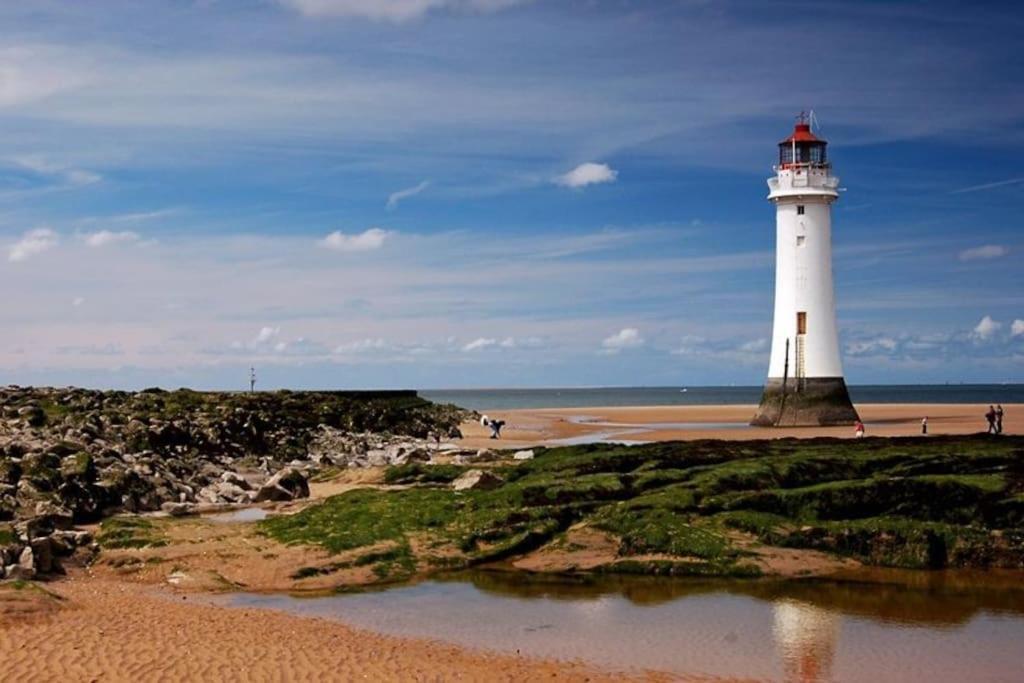 Aqua View, New Brighton Beach - 1 Bedroom Apartment #Liverpool #Beatles Exterior foto